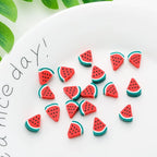 100pcs Watermelon Polymer Clay 10mm Spacer Beads - Image 5