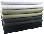 4pcs Thick 1.4mm Soft Felt Fabric Sheet Assorted Color Felt Pack DIY Craft - Image 3