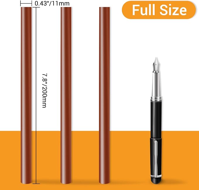 Manarty Hot Glue Sticks Brown - Image 2