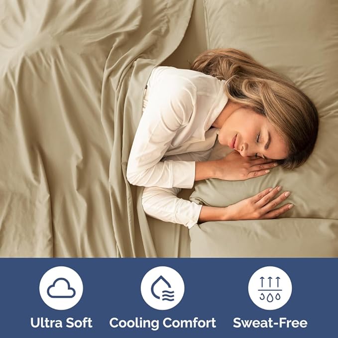 Split King Size 5 Piece Sheet Set - Image 4