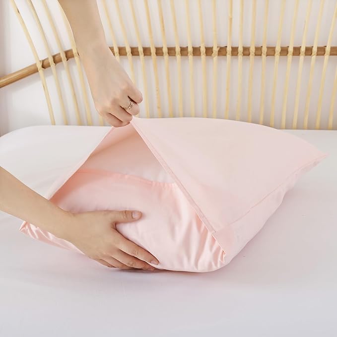 ROSGONIA Oversized Queen Comforter Blush - Image 7