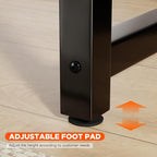 PayLessHere | 32 Inch Computer Desk | Brown | Office Desk - Image 6