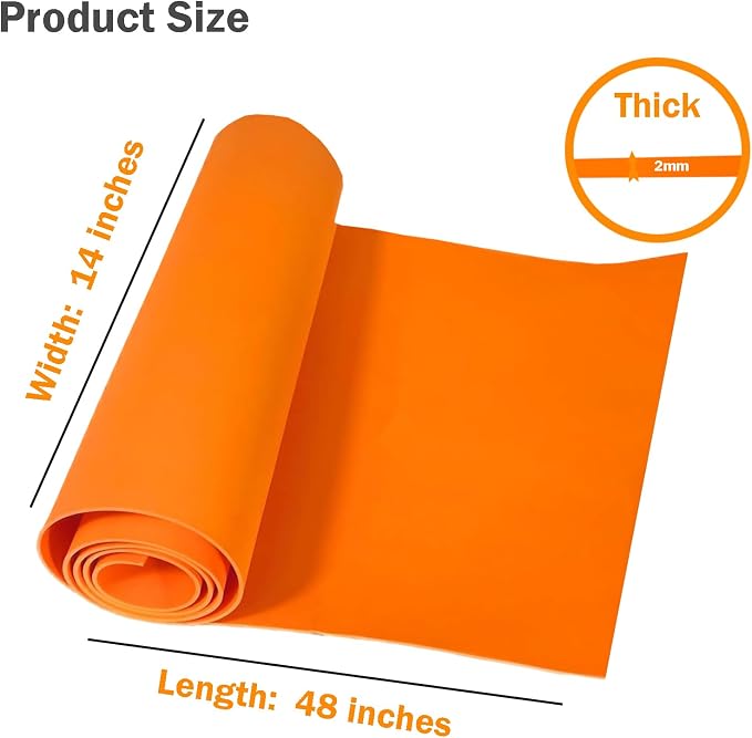 EVA Foam Roll | High Density 85kg/m3 | 2mm Thick | 48"x14" | Ideal - Image 3