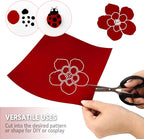 10 PCS Self Adhesive Felt Sheets, 8.3" x 11.8" Velvet Flock Backing Paper Liner - Image 6
