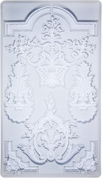 Art Mold for Polyclay Air Dry Clay Plaster, Medallion Frame - Image 3