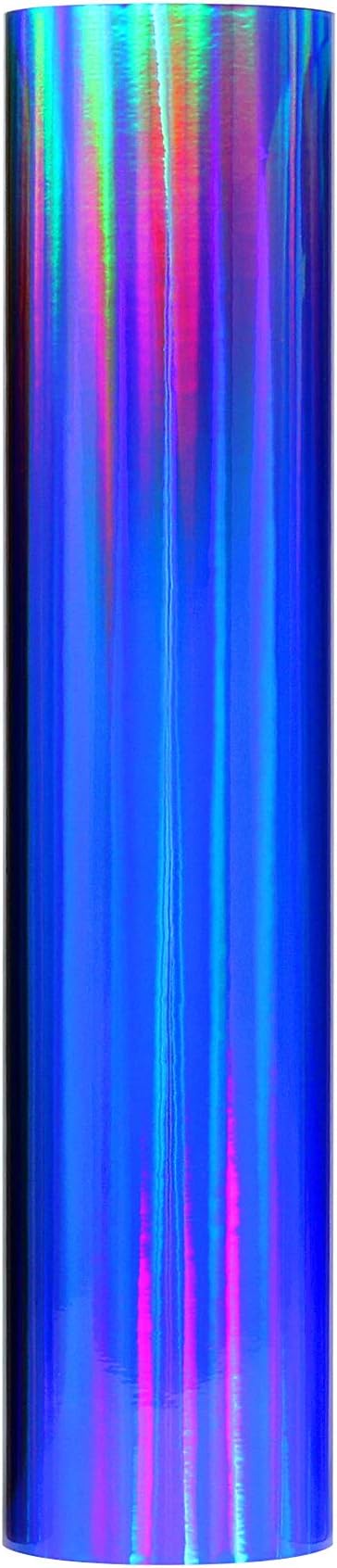 VViViD Blue Holographic Chrome DECO65 Permanent Adhesive Craft Vinyl 15 Feet x - Image 7