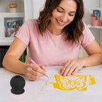 iVyne Berry Suctioned Vinyl Weeding Scrap Collector & Holder - Image 9
