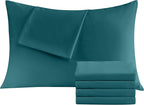 Pillowcases King 4 Pack, 20x36 Pillow Cases by Culve