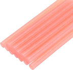 uxcell Mini Hot Glue Sticks for Glue Gun 7mm x 100mm Glitter Pink 12pcs by uxcell