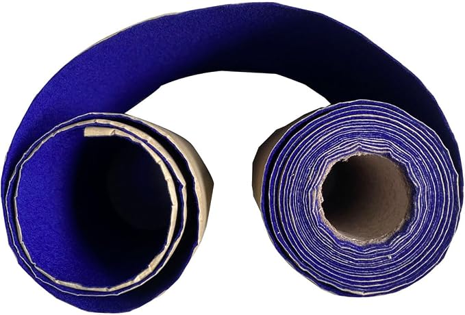 Adhesive Blue Velvet Felt Fabric Liner - Image 5