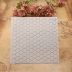 Honeycomb Beehive Background Pattern Plastic Embossing Folder, 3D Textured - Image 4