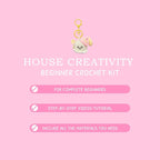 HOUSE CREATIVITY Crochet Keychain Kit - Image 4
