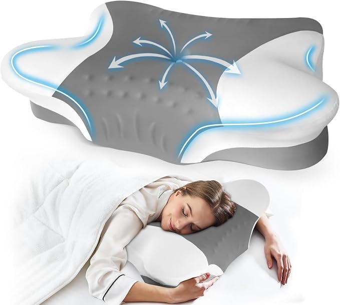Cervical Neck Pillow for Side Sleeper - Image 2