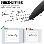 Piochoo Black Gel Pens, Nurse Aesthetic Cute Office School Supplies, Gifts - Image 4