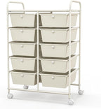 BECOMFORT 10-Drawer Rolling Cart by BECOMFORT