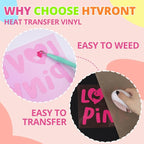 HTVRONT Neon Heat Transfer Vinyl - Image 4