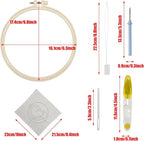 Allazone 4 PCS Punch Needle Kit, Embroidery Kit - Image 2