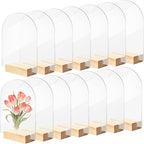 Bercoor 15 Pack 4x6 Inch Blank Clear Arch Acrylic Sign by Bercoor