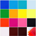 Geetery 30 Pcs Colored Acrylic Sheets, Plastic Boards by Geetery