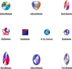 1000 Pcs Crystal AB Colorful Jewels Gems - Image 2