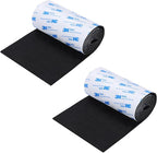 Felt Furniture Pads, Non Slip Self Adhesive Cuttable Felt Tape Black Heavy Duty by VOCOMO