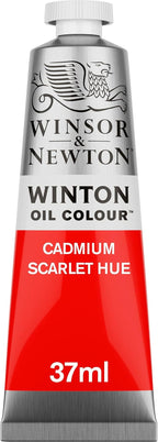 Winsor & Newton Winton Oil Color, 37ml Tube, Cadmium Scarlet Hue by WinsorNewton