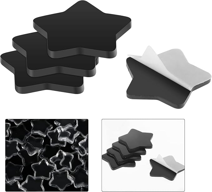 72 Pieces Round Craft Magnets Glass Ceramic Ferrite Magnet - Image 3