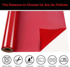 TORC Red Puff 3D HTV Vinyl Heat Transfer, Bags | Easy Cut & Weed | Compatible - Image 2