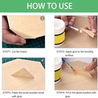 15 Pack Basswood Sheets, Unfinished Wood, Thin Plywood Wood Sheets - Image 8