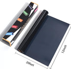 RENLITONG Black Iron on Vinyl 12Inch by 20ft Roll Heat Transfer Vinyl - Image 3