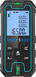 Laser Measuring Tool 165 Feet, RockSeed Portable Laser Measure, Digital by RockSeed