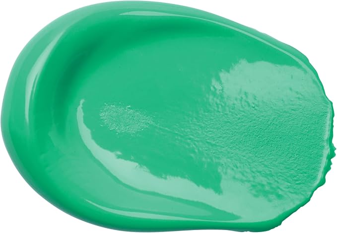 Liquitex BASICS Acrylic Paint, 946ml Jar, Bright Aqua Green - Image 2