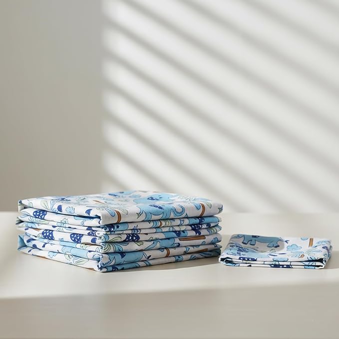 E-Tailor® Hand-Block Printed Pre-Cut Cotton Fabric Ideal - Image 6
