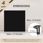 4 Pack Pre-Painted Colored Plywood Sheets, DIY Crafts, Models Making - Image 2