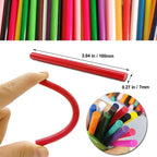 Ewparts 14-Color Hot Glue Sticks, school projects, home decor, and holiday - Image 2