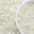 5600PCS Half Round Pearls Flatback Imitation Pearls - Image 3