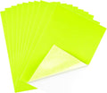 CHRORINE 10 Pcs Bright Yellow Felt Fabric Sheets Self Adhesive Felt Sheets 8 x by CHRORINE