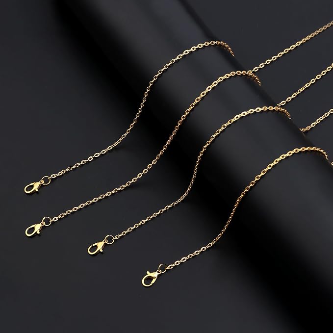 Lemonkey 24 Pack Necklace Chains Bulk - Image 4