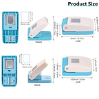 BAOFALI 2Pcs/Set Stamp Puncher 1.25x1.5inch &1x0.8inch Rectangular Postage - Image 2