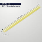 ASA Industrial Hot Glue Sticks 5/8" x 10" – High Temp Adhesive - Image 2