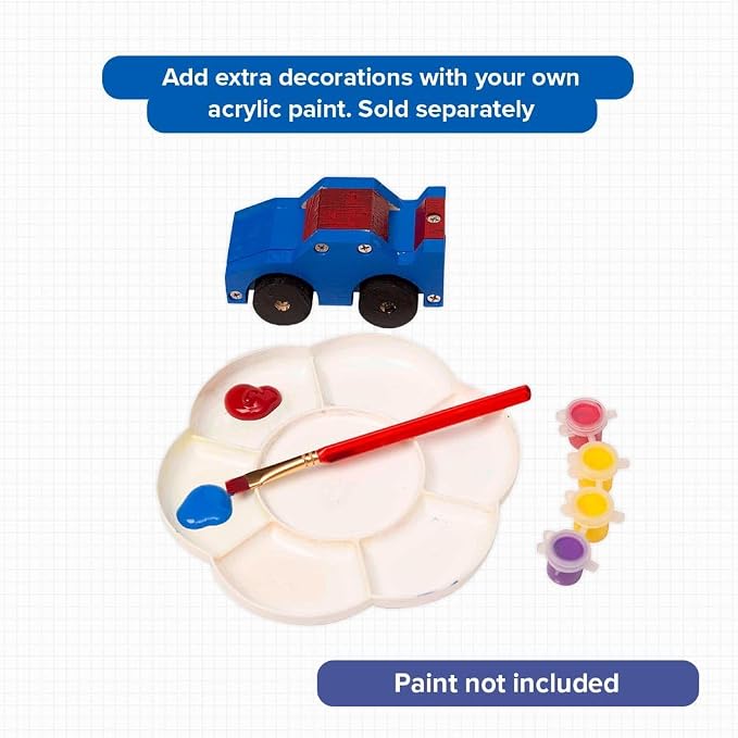 Little Jupiter DIY Wooden Kits w/Stickers - Image 6