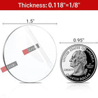 Enoin 30 Pack 1.5 inch Acrylic Circle Blanks - Image 2