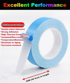 Double Sided Tape 1inch x 66Feet Thermal Tape Heavy Duty Super Strong Adhesive - Image 2