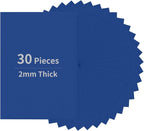 biguphate 30 Pack Blue EVA Foam Sheets, 11.8 x 7.87 Inch, 2mm Thick Foam Paper by Biguphate