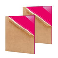 2 Pack 16'' x 20'' Opaque Pink Acrylic Sheet, 3mm Thick Acrylic Plastic Sheet by Unknown