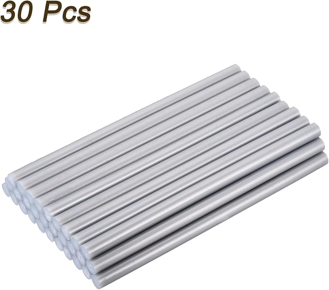 uxcell 30pcs Full Size Hot Glue Gun Sticks 8-inch x 0.43-inch High Sticky Large - Image 3
