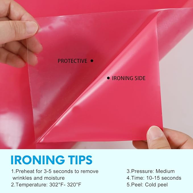 HTV Iron on Vinyl 12Inch by 12ft Roll HTV Heat Transfer Vinyl - Image 3