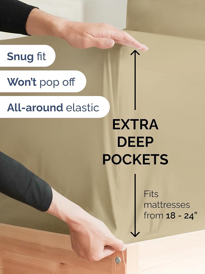 Extra Deep Cal King Sheet Set - Image 3