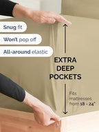 Extra Deep Split King Sheet Set - Image 3
