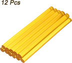 uxcell Mini Hot Glue Sticks for Glue Gun 7mm x 100mm Transparent Yellow 12pcs - Image 3
